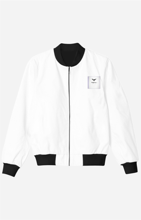 Kids AOP Kids Bomber Jacket White 5Yrs